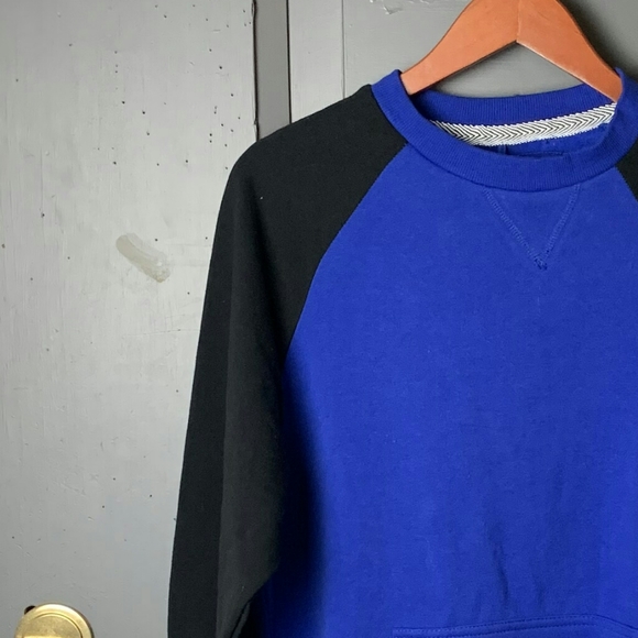 Black and blue men's sweatshirt - Picture 4 of 5